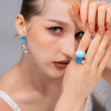 Teardrop Dangle Earrings