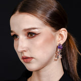 Silver Swirl Earrings