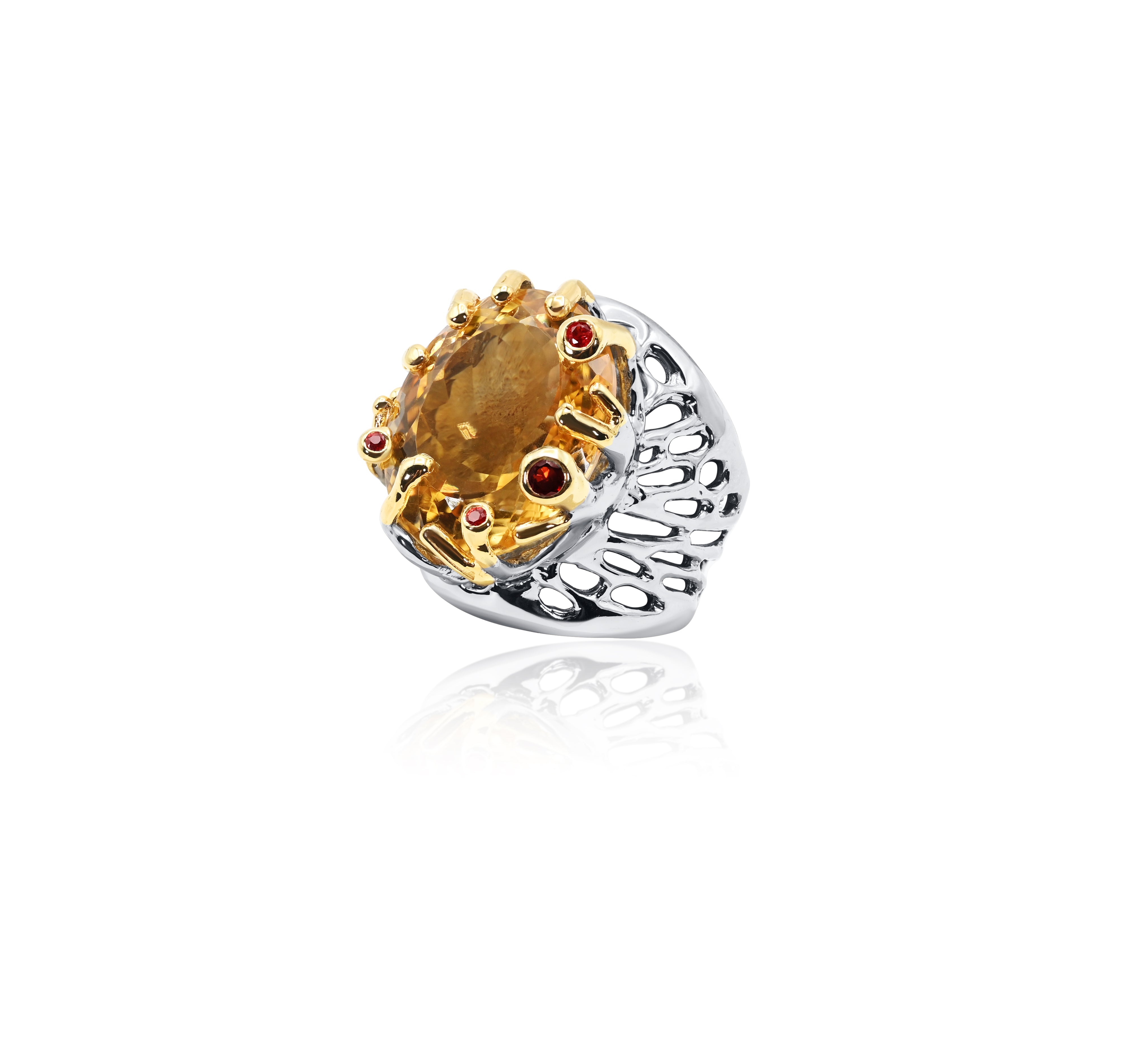 Brutalist Silver Ring