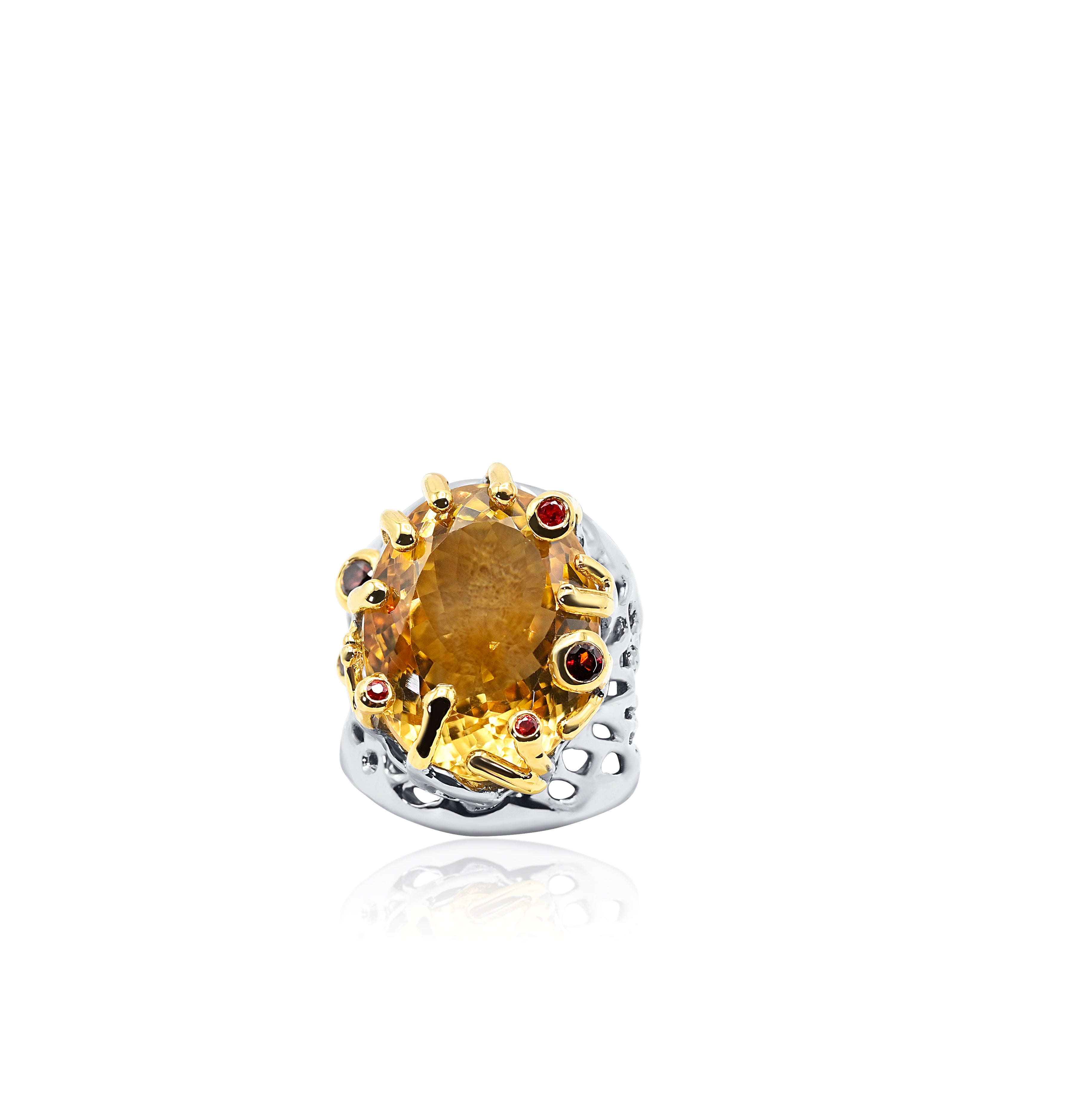 Brutalist Silver Ring
