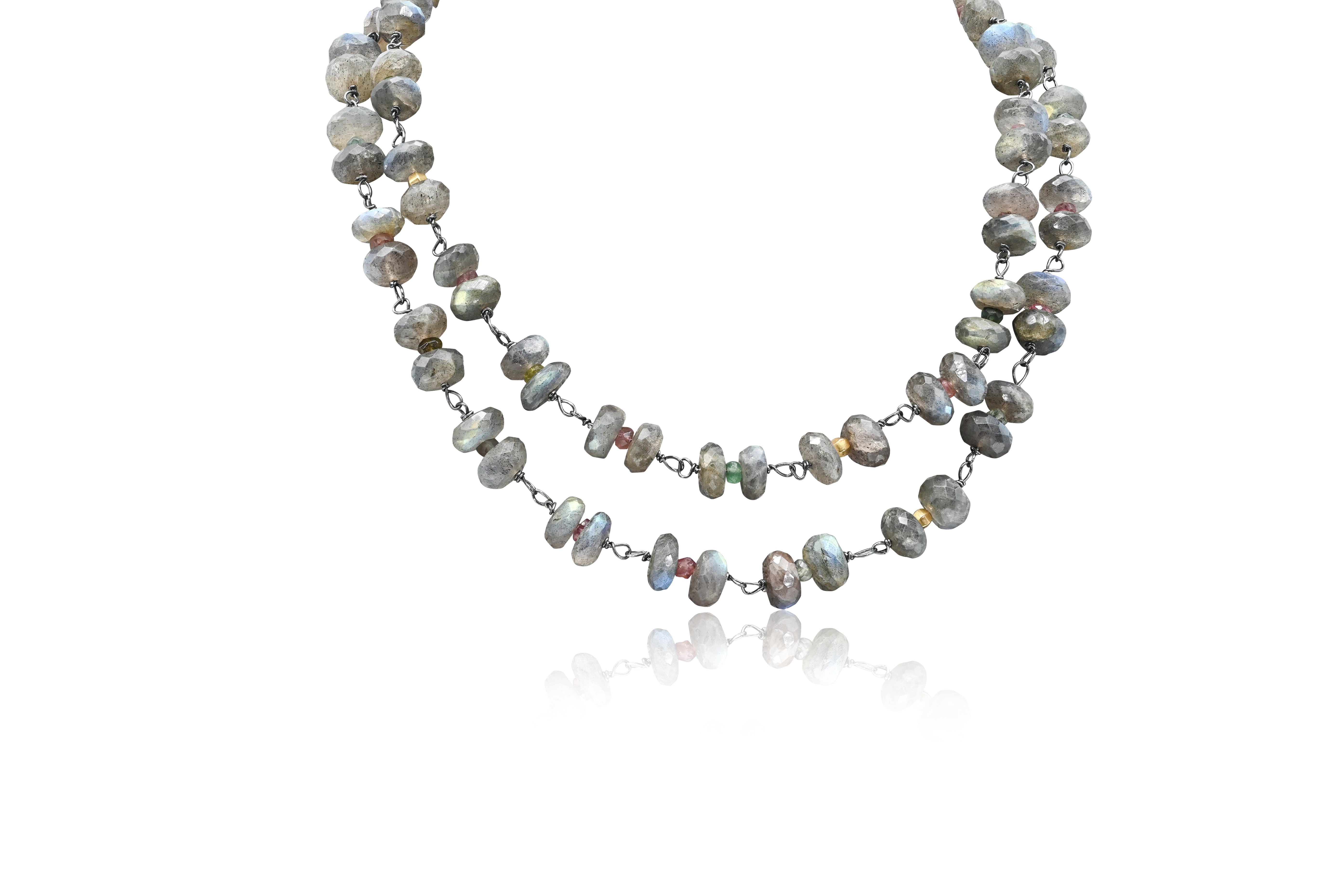 Labradorite Beaded Necklace