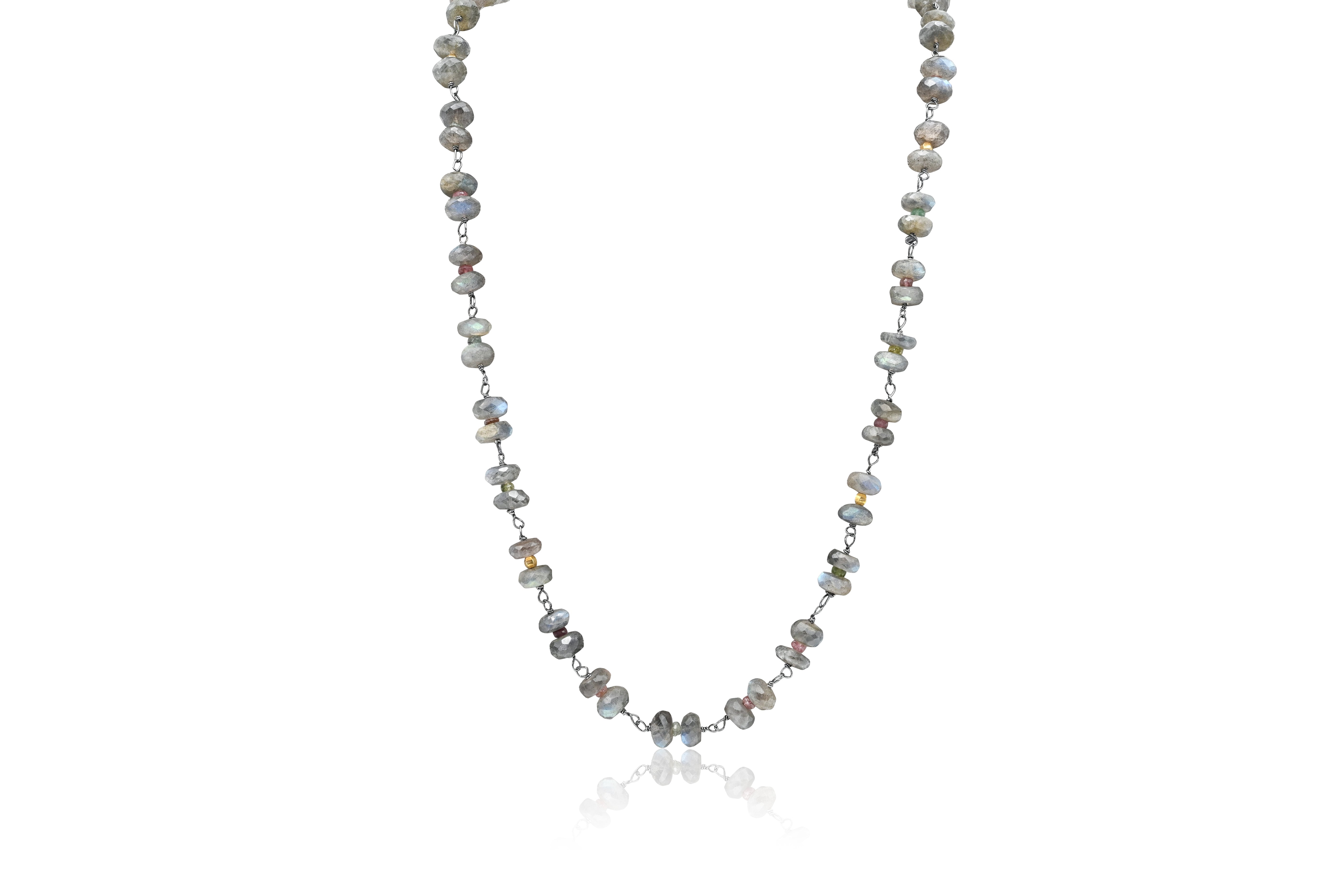 Labradorite Beaded Necklace