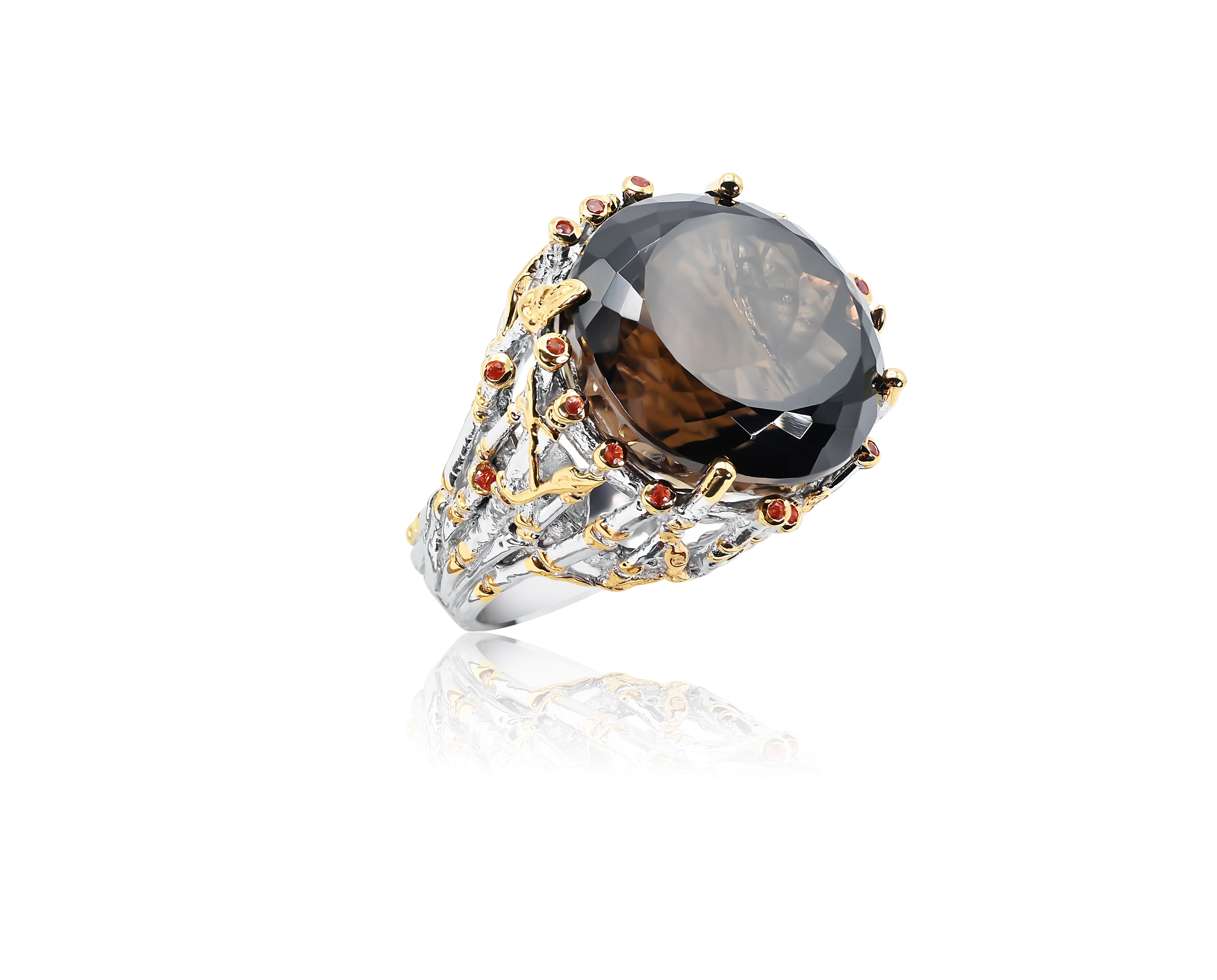 Smoky Quartz Ring