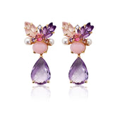 Opal Dangle Earrings