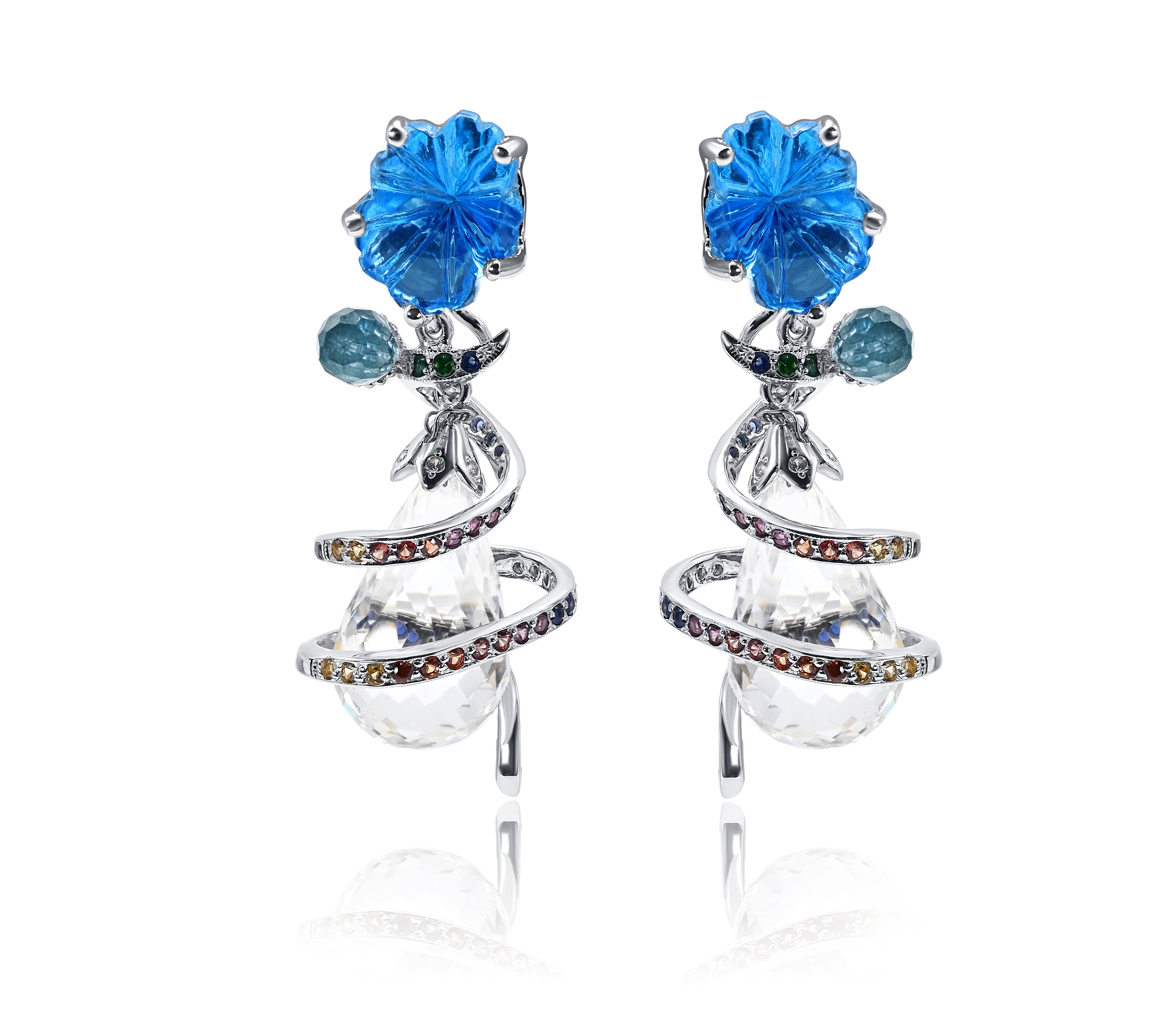 Teardrop Dangle Earrings