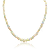 Ethiopian Opal Necklace 14K Gold