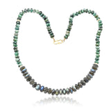 Tracy Labradorite Russian Emerald Necklace