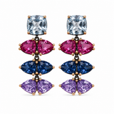 The Bellissima Multi-Gemstone Drop Earrings