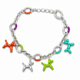 Enamel Animal Charm Bracelet