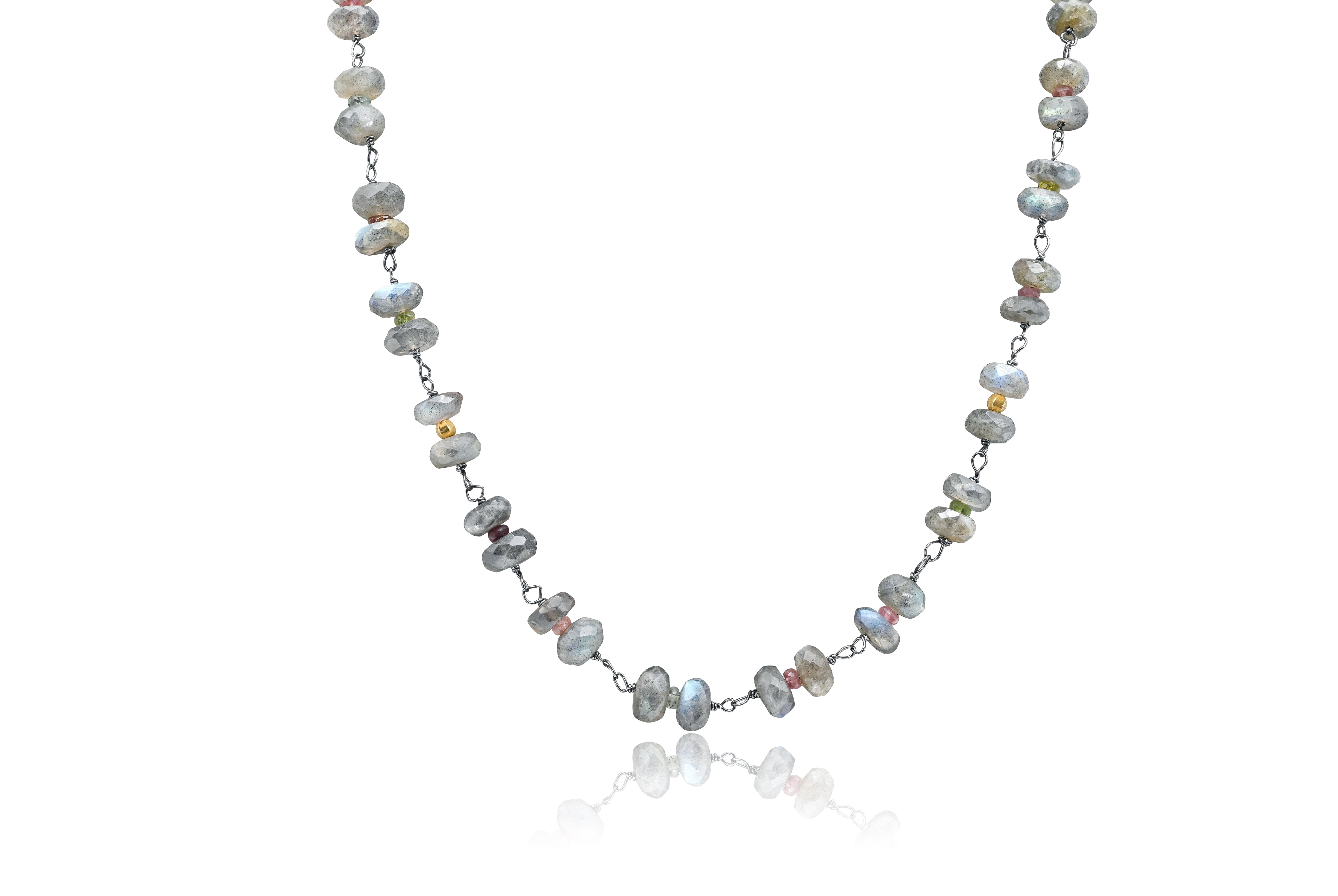 Labradorite Beaded Necklace