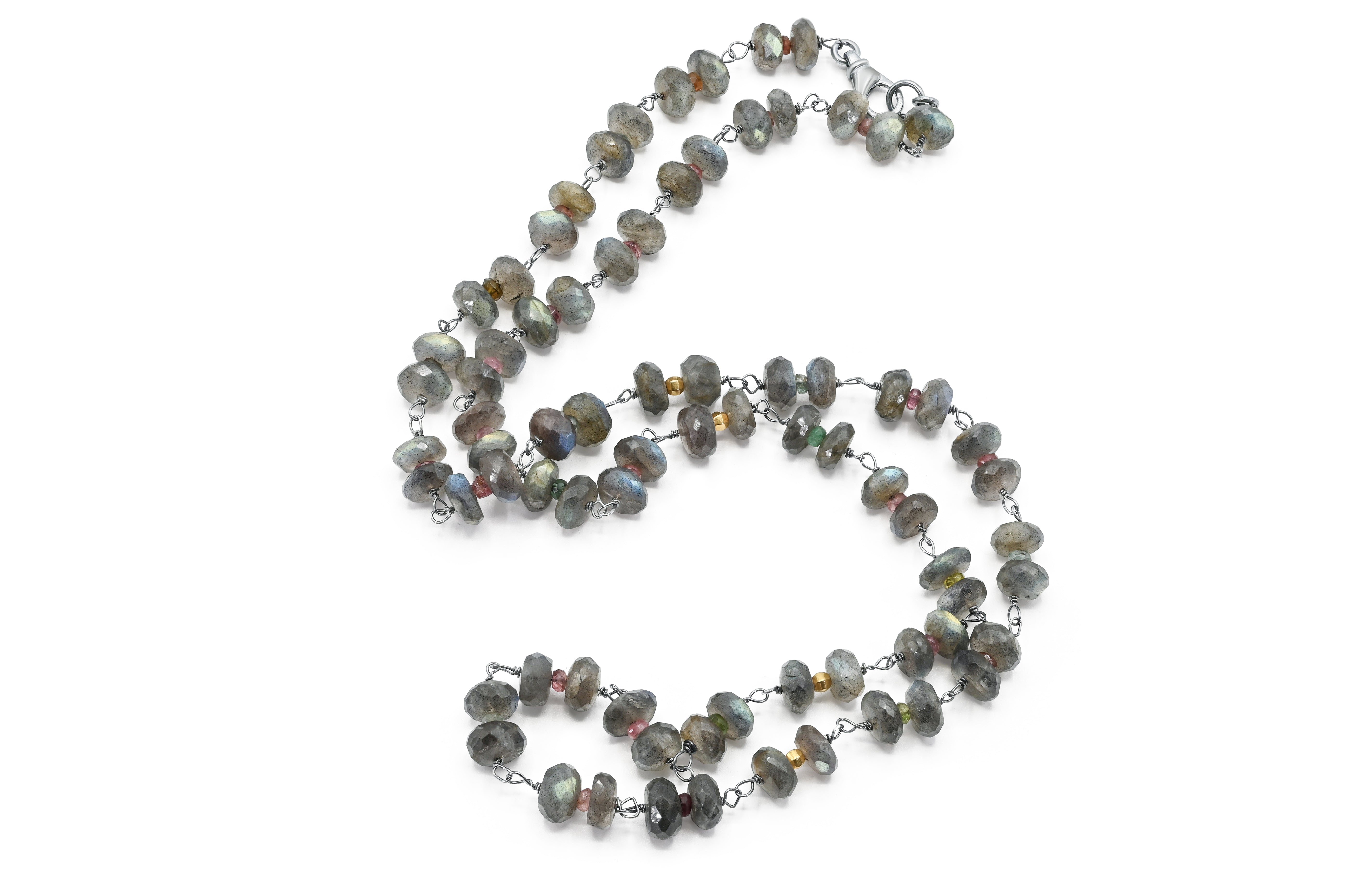 Labradorite Beaded Necklace