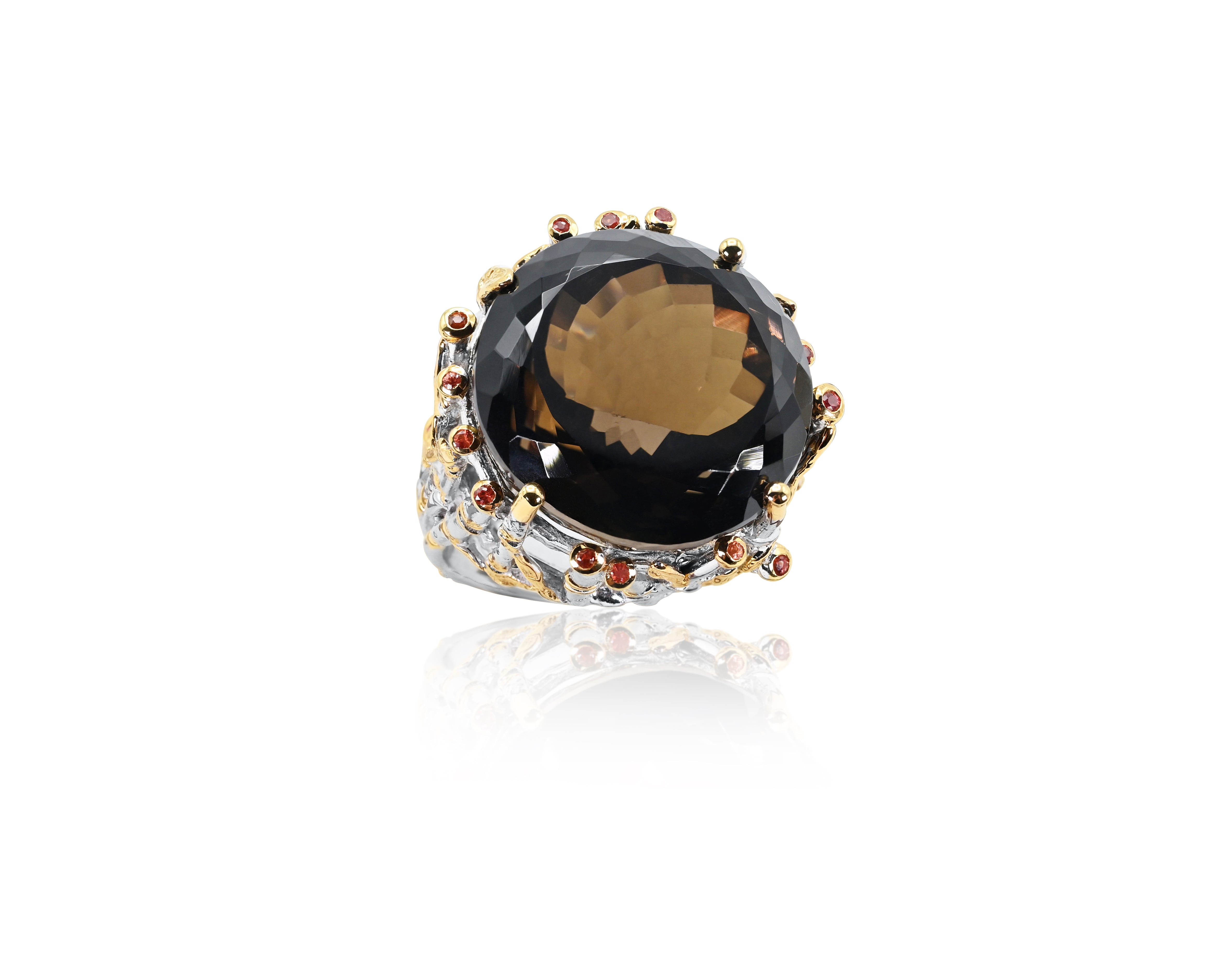 Smoky Quartz Ring 