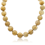 Gumball Golden Rutilated Quartz 14K Gold