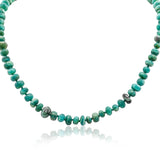 Jaida Russian Amazonite Brazilian Emerald Beads Necklace