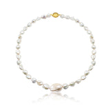 Saira Keshi Baroque Pearl Necklace