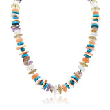 Zaida Chunky Mix Stone Statement Necklace