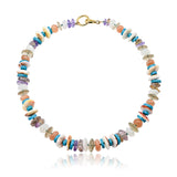 Zaida Chunky Mix Stone Statement Necklace