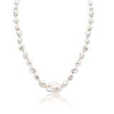 Saira Keshi Baroque Pearl Necklace