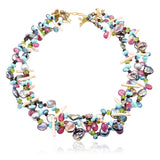 Aruba Multi Stone Statement Necklace