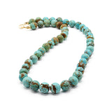 8-9MM Navada Turquoise Beads Necklace