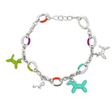 Enamel Animal Charm Bracelet