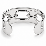 Sterling Silver Link Statement Cuff