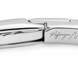 Hammered Sterling Silver Bypass Cuff Bracelet