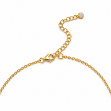 Gold Vermeil Balloon Dog Charm Necklace