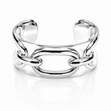 Sterling Silver Link Statement Cuff