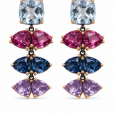 The Bellissima Multi-Gemstone Drop Earrings