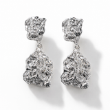 Sterling Silver Lava Earrings