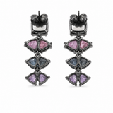 The Bellissima Multi-Gemstone Drop Earrings