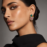 One-of-a-Kind Secret Garden Gemstone Earrings