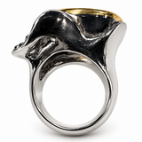 One-of-a-Kind Citrine, Sapphire & Green Tourmaline Statement Ring