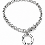 Orbital Sterling Silver Statement Necklace