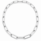 Manhattan Sterling Silver Link Chain Necklace