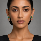 One-of-a-Kind Secret Garden Gemstone Earrings