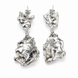 Sterling Silver Lava Earrings